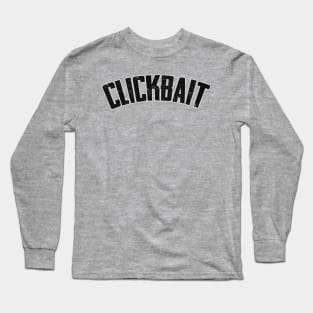 Clickbait Funny Youtube Title Long Sleeve T-Shirt